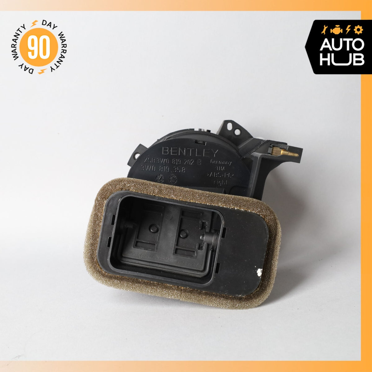 03-13 Bentley Continental Flying Spur Dash A/C Air Vent Grill Right Side OEM 76k - photo 8