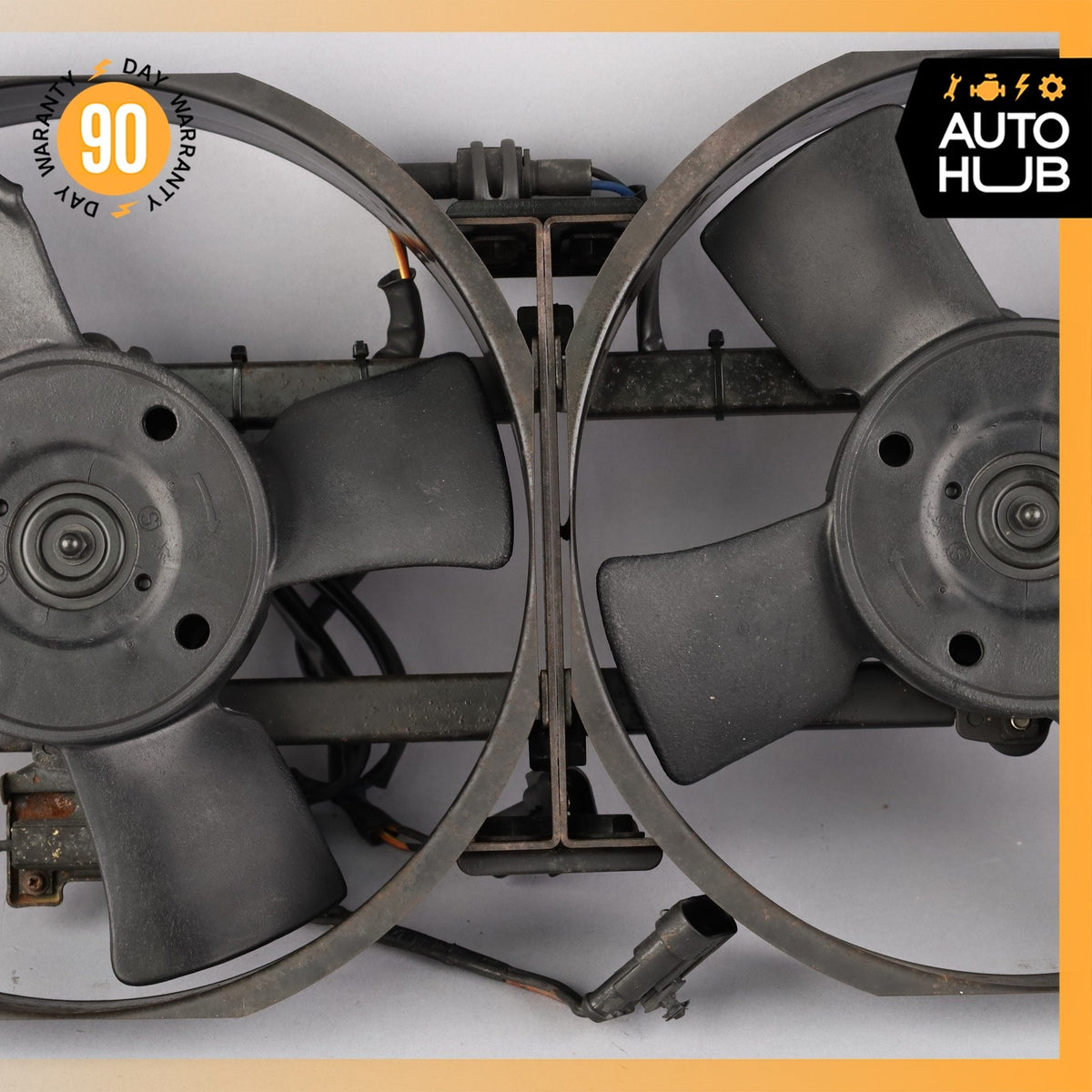 00-02 Bentley Arnage 6.8L V8 Engine Cooling Fan Motor Assembly PA60001PA OEM 30k - photo 5