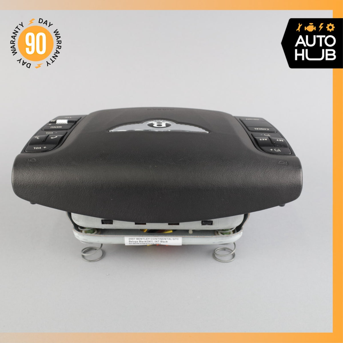 03-13 Bentley Continental GTC Flying Spur Driver Steering Wheel Airbag OEM 52k - photo 12