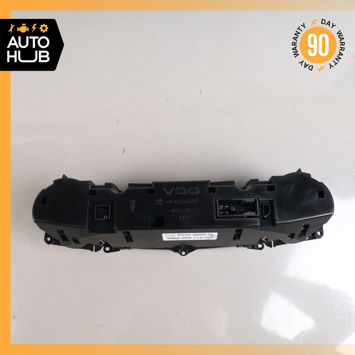 03-05 Mercedes W211 E320 E550 E55 Front A/C Heater Climate Control Switch OEM - photo 8