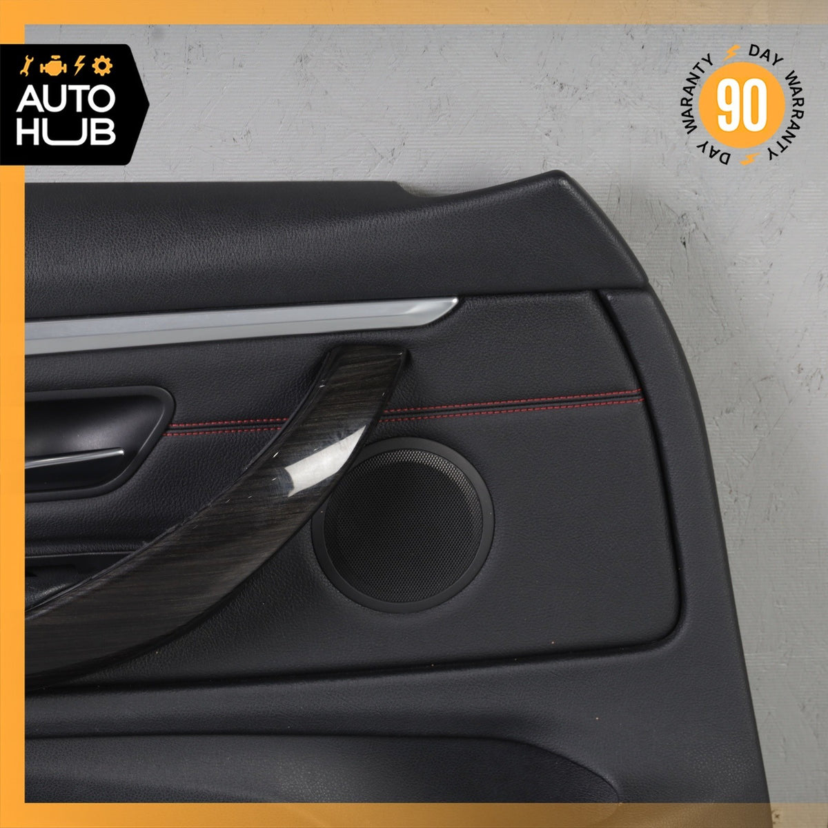 14-20 BMW F32 428i 440i Front Left Driver Side Interior Door Panel OEM 80k - photo 3
