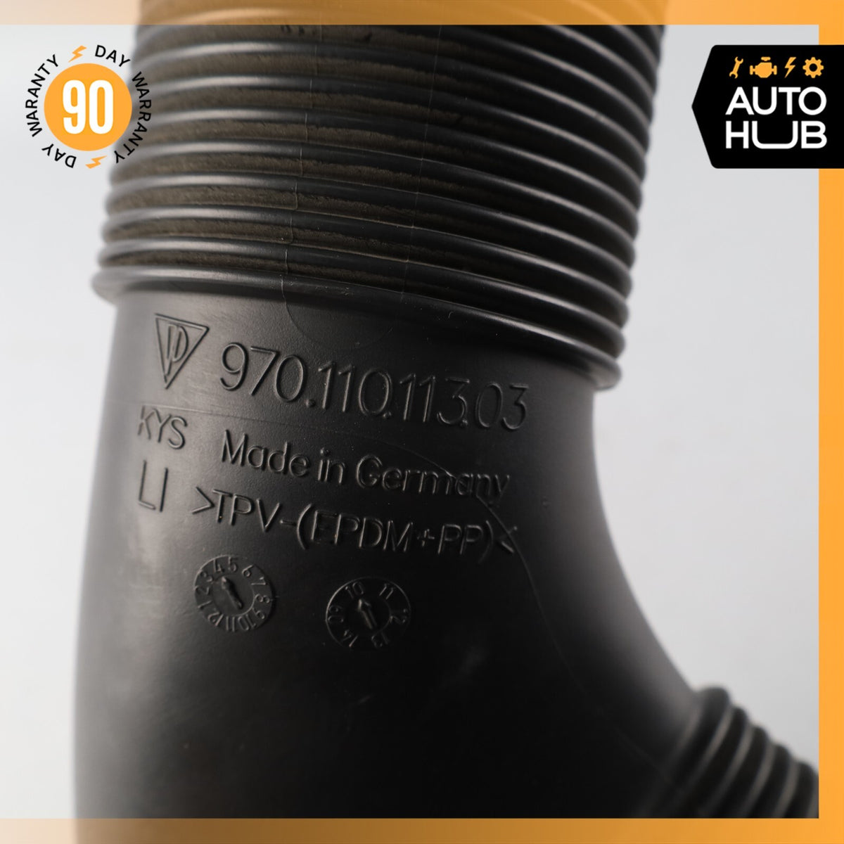 10-16 Porsche Panamera 970 Air Intake Duct Pipe Tube Left Driver Side OEM - photo 9