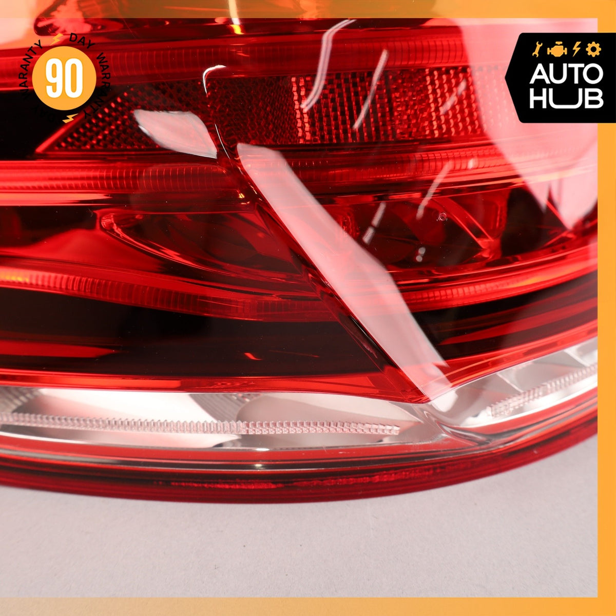 14-16 Mercedes W212 E350 E400 Sedan LED Tail Light Lamp Outer Left Side OEM 84k - photo 8