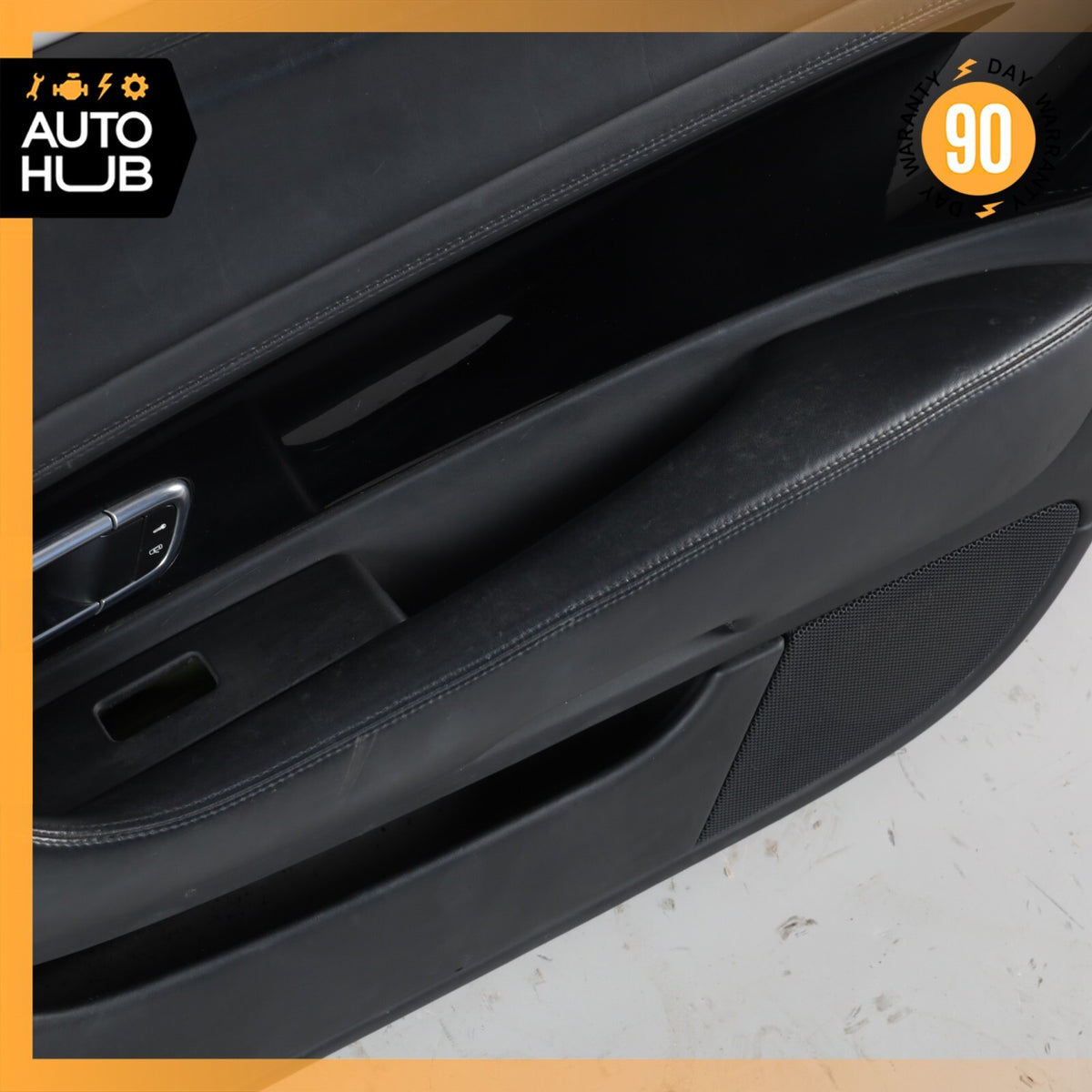 03-10 Bentley Continental GT Right Passenger Side Interior Door Panel Black OEM - photo 11