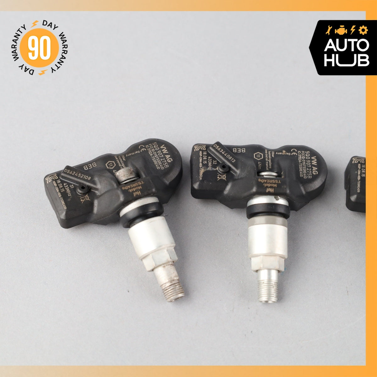 Porsche Macan 95B Cayenne 958 TPMS Tire Pressure Sensor Set of 4 OEM - photo 3