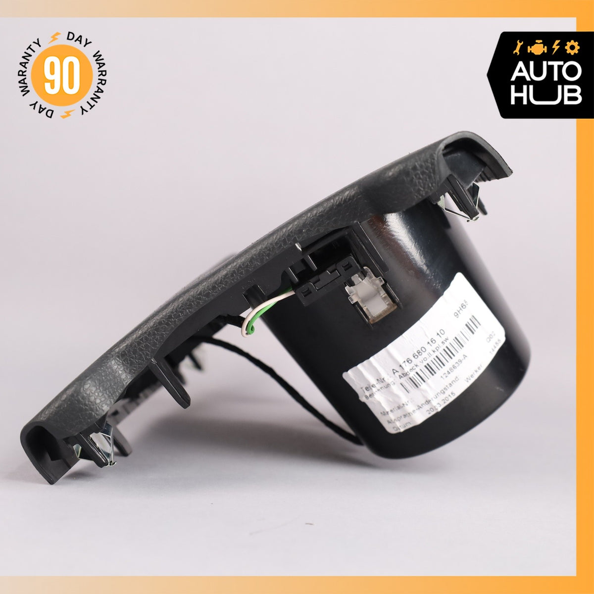 Mercedes W117 CLA45 AMG Center Console Cup Holder Compartment OEM - photo 8