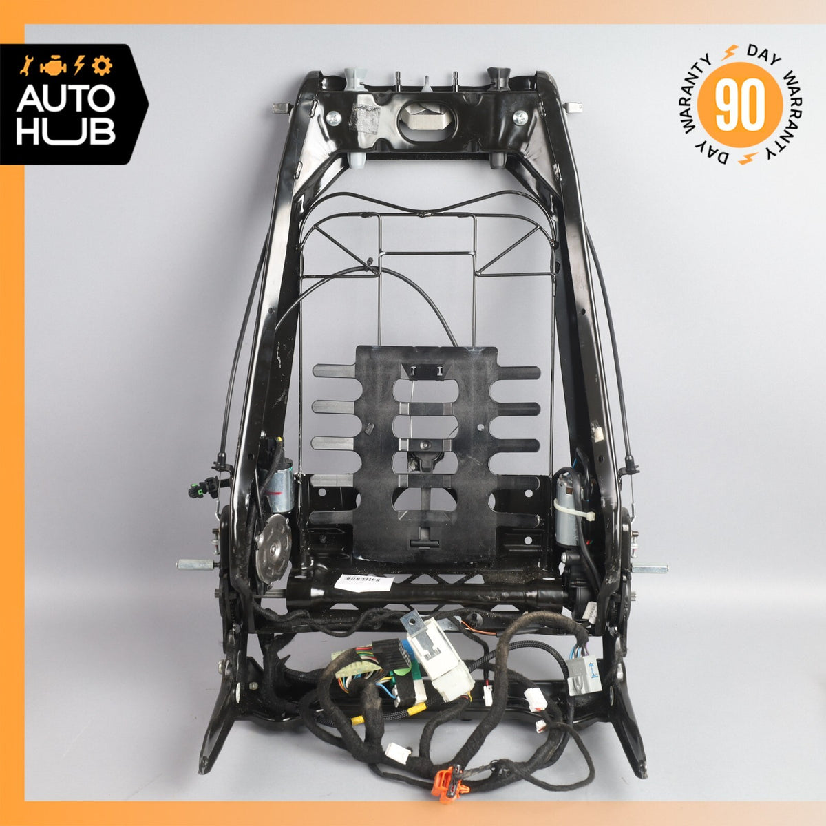 08-19 Maserati GranTurismo S M145 Front Right Seat Back Frame w/Motors OEM - photo 2