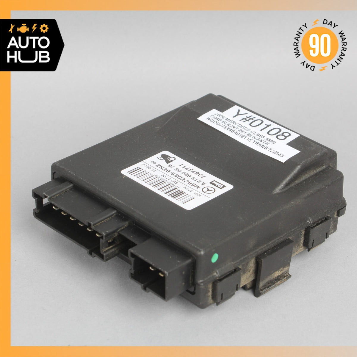 06-11 Mercedes W219 CLS55 CLS550 Trunk Lid Lock Remote Release Control Module - photo 1
