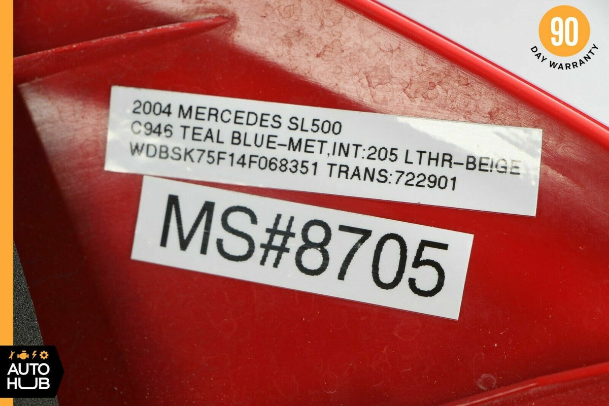 03-06 Mercedes R230 SL500 SL600 Tail Light Tail Lamp Rear Left Driver Side OEM - photo 13