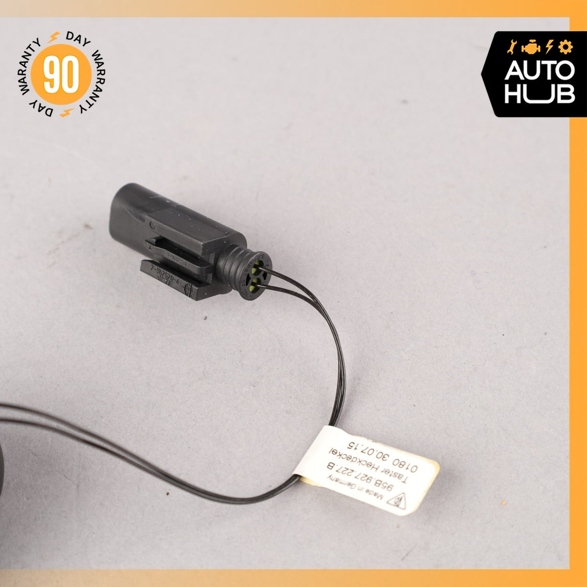 Porsche Macan 95B S Trunk Lock Open Button Switch 95B927227B OEM 74k - photo 7