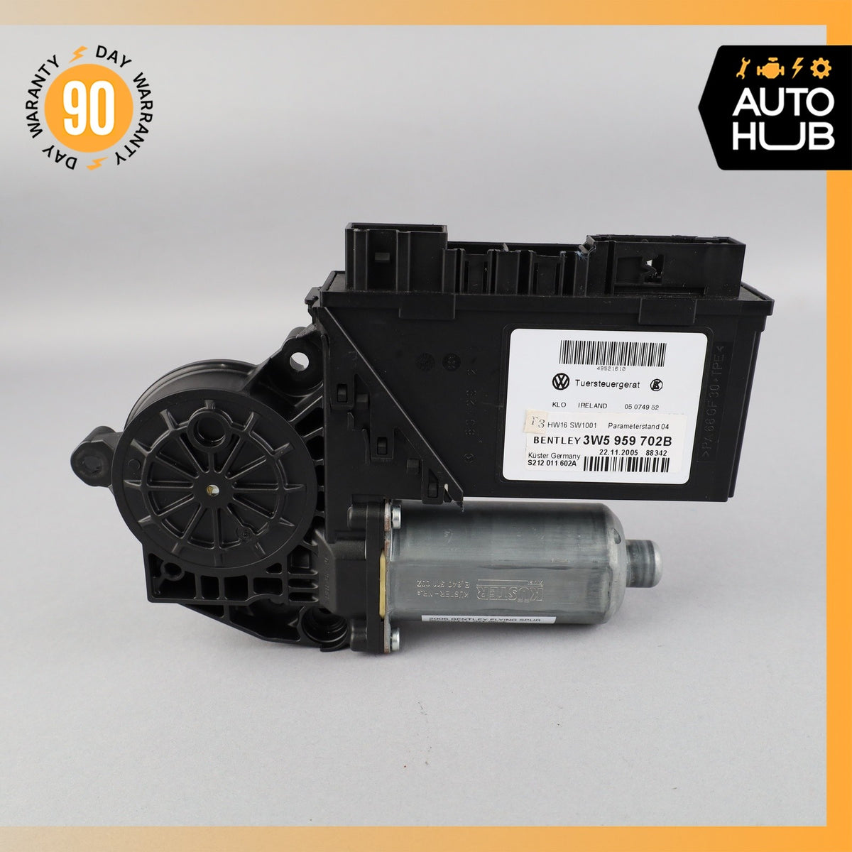 Bentley Continental Flying Spur Front Right Door Window Regulator Motor OEM - photo 1