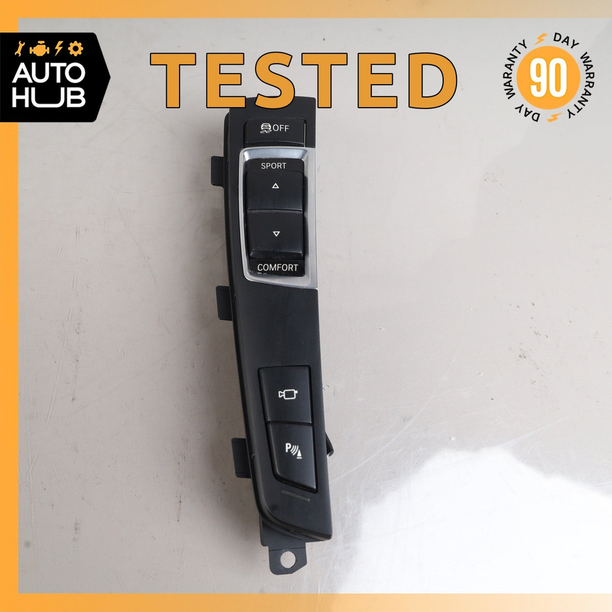 09-19 BMW F10 550i 640i Center Console Switch Control Panel 61319267890 OEM - photo 1