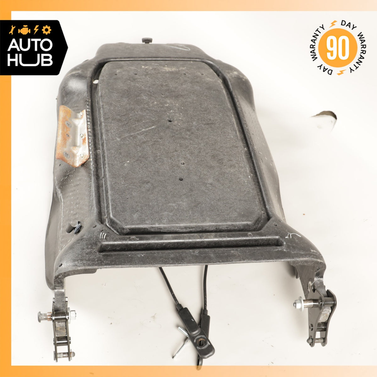 05-13 Chevrolet Corvette C6 Front Right Side Seat Back Panel Cover OEM 90k - photo 10
