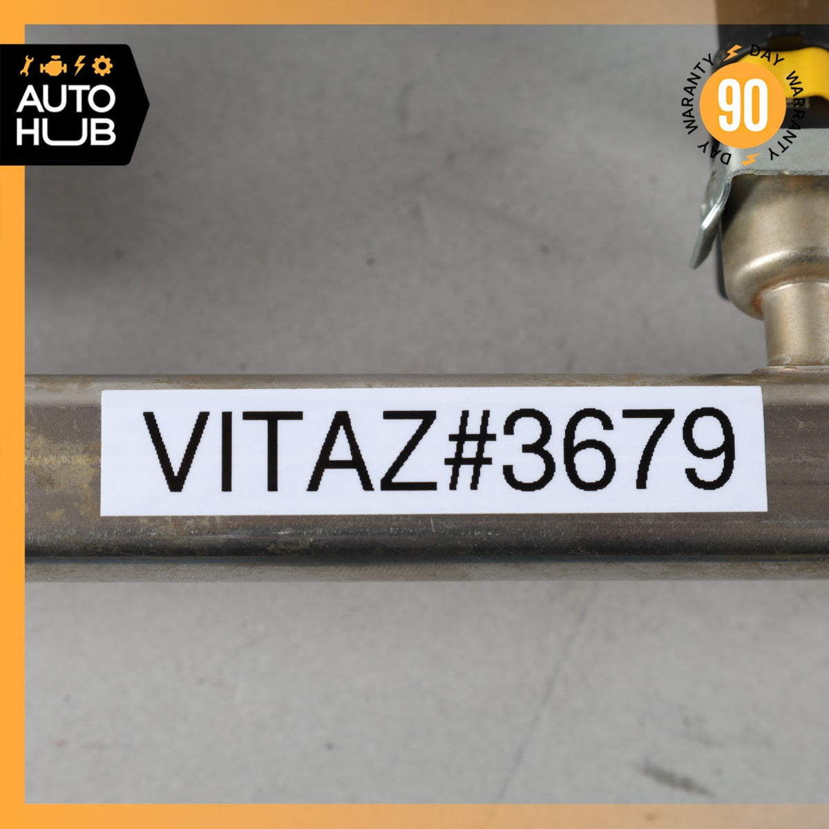10-17 Aston Martin DB9 Rapide Left Side Fuel Injector Rail w/Injectors OEM - photo 20