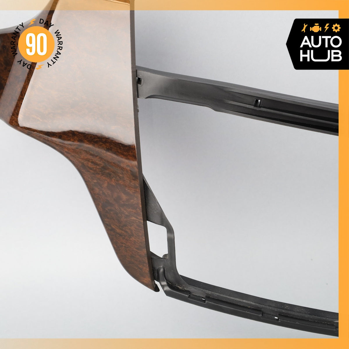 12-16 Mercedes W166 ML350 GL450 GL550 Center Console Control Trim Bezel Wood OEM - photo 3