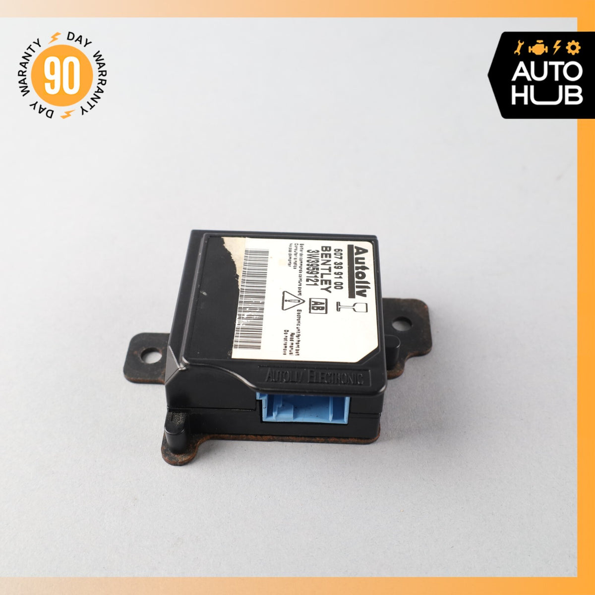 03-10 Bentley Continental GTC GT Safety Bag Sensor SRS Control Module OEM 62k - photo 5