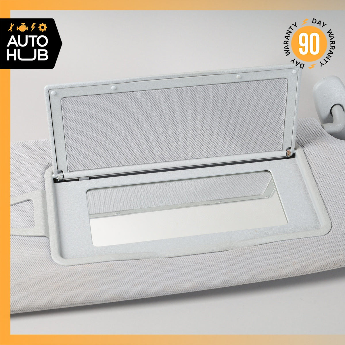 07-14 Mercedes W221 S550 CL550 Right Side Sun Visor Shade Sunvisor Gray OEM - photo 14