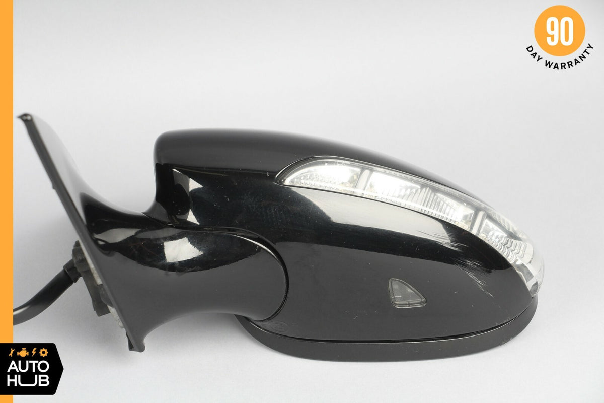 07-09 Mercedes W216 CL550 CL63 AMG Left Side Door Rear View Mirror Black OEM - photo 11