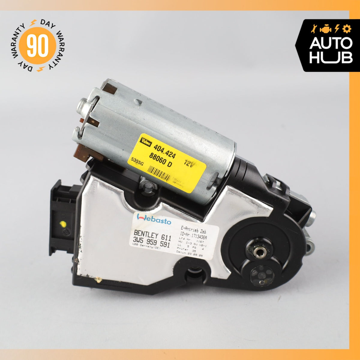 06-18 Bentley Continental Flying Spur Sunroof Sun Roof Motor Left Side OEM 76k - photo 2