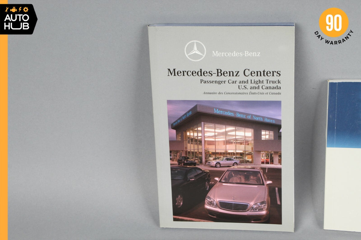 2003 Mercede-Benz W220 S430 Owner's Operator Maintenance Manual Book OEM - photo 5