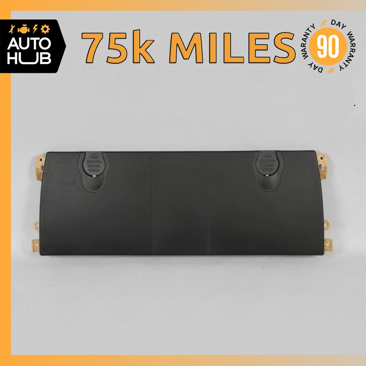 07-12 Mercedes R230 SL600 SL65 AMG Rear Center Cover Trim Panel Black OEM 75k - photo 1