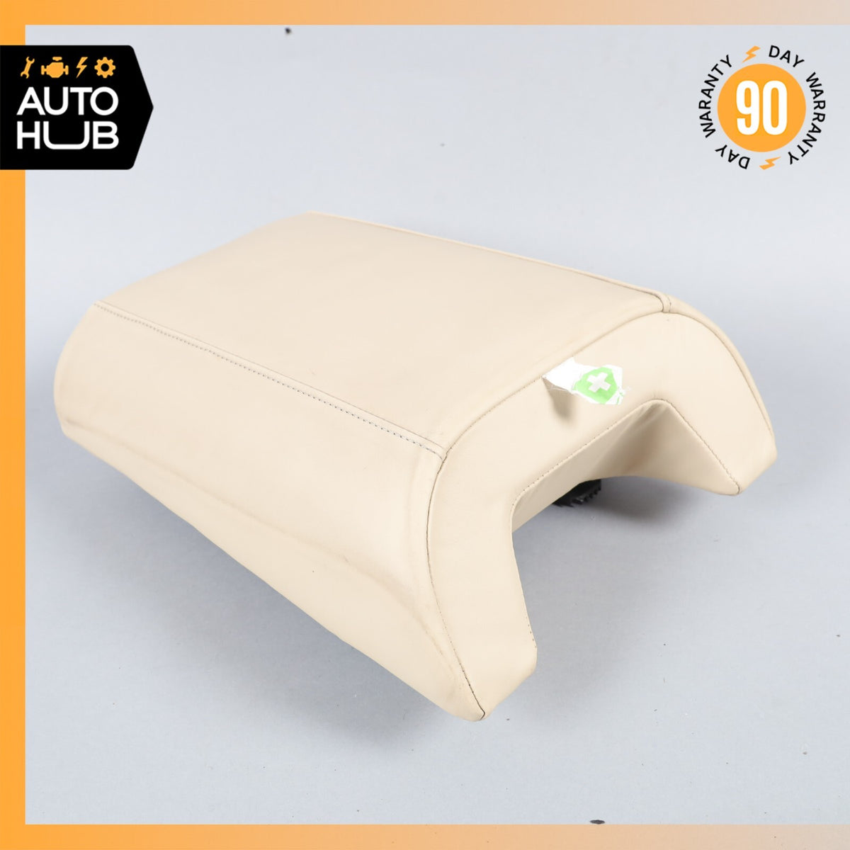 04-10 BMW E64 650i Rear Center Console Seat Armrest Beige OEM - photo 9
