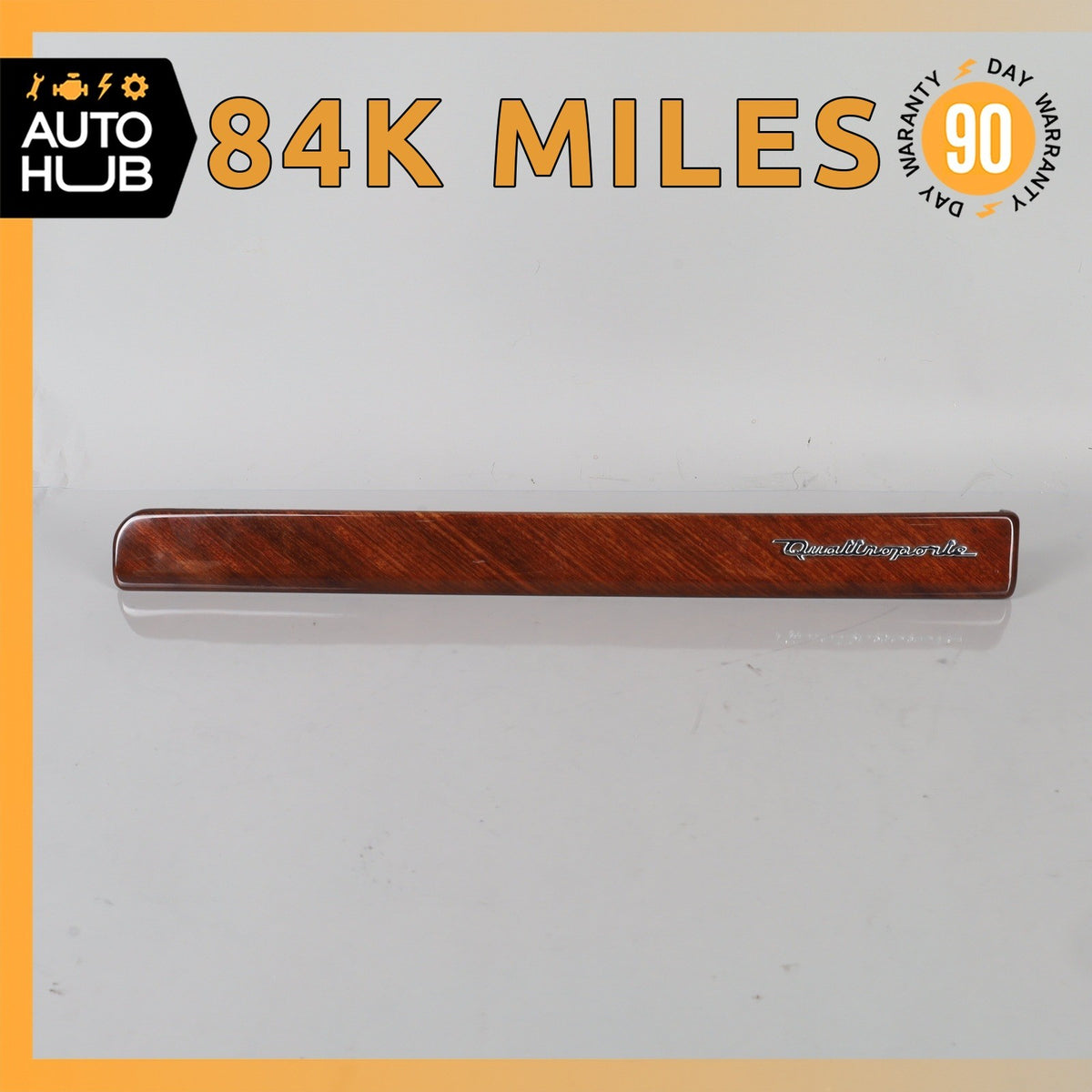 03-08 Maserati Quattroporte M139 Right Side Dashboard Panel Trim Wood OEM 84k - photo 1