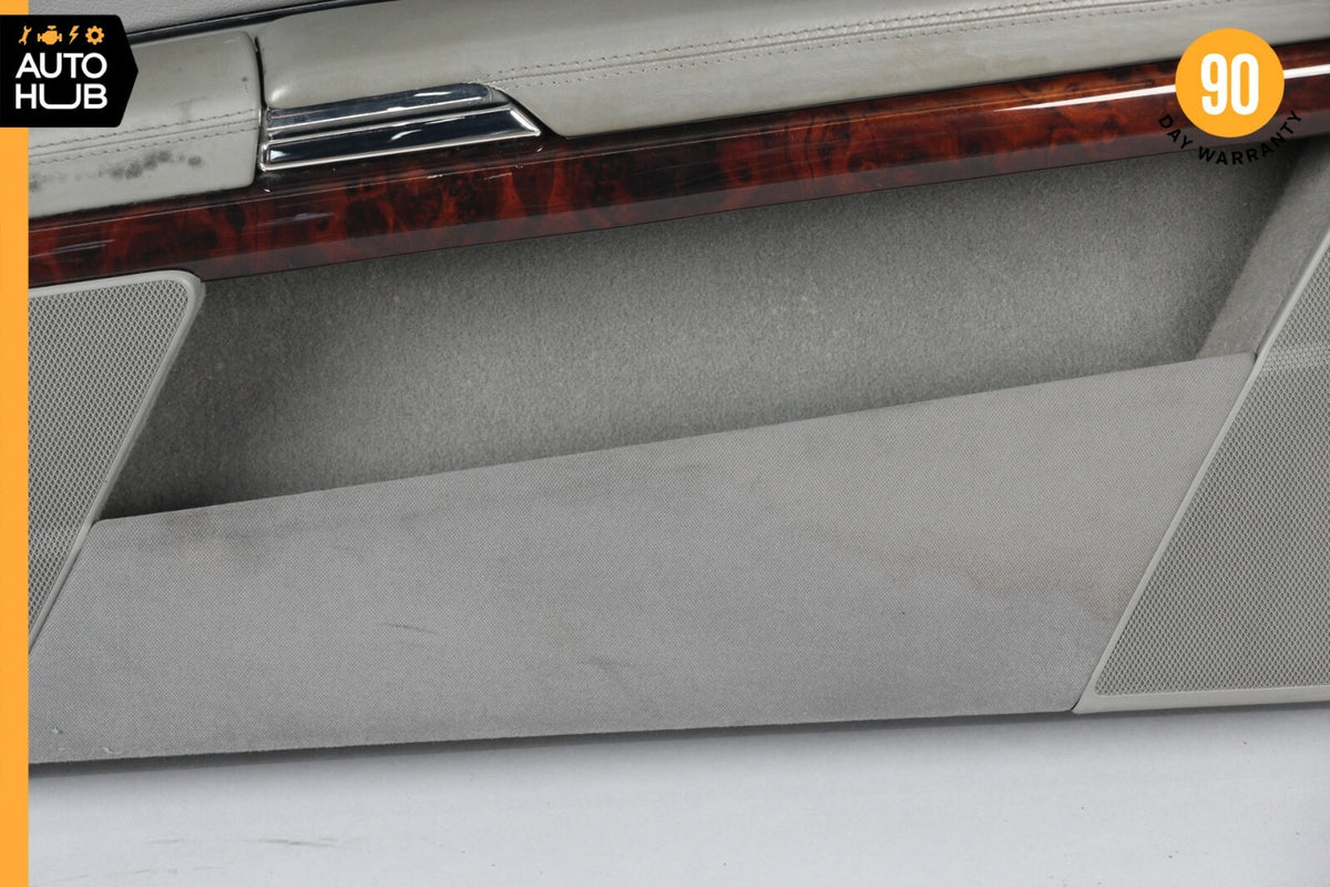 07-10 Mercedes W216 CL550 Front Right Side Interior Door Panel Nappa Gray OEM - photo 6