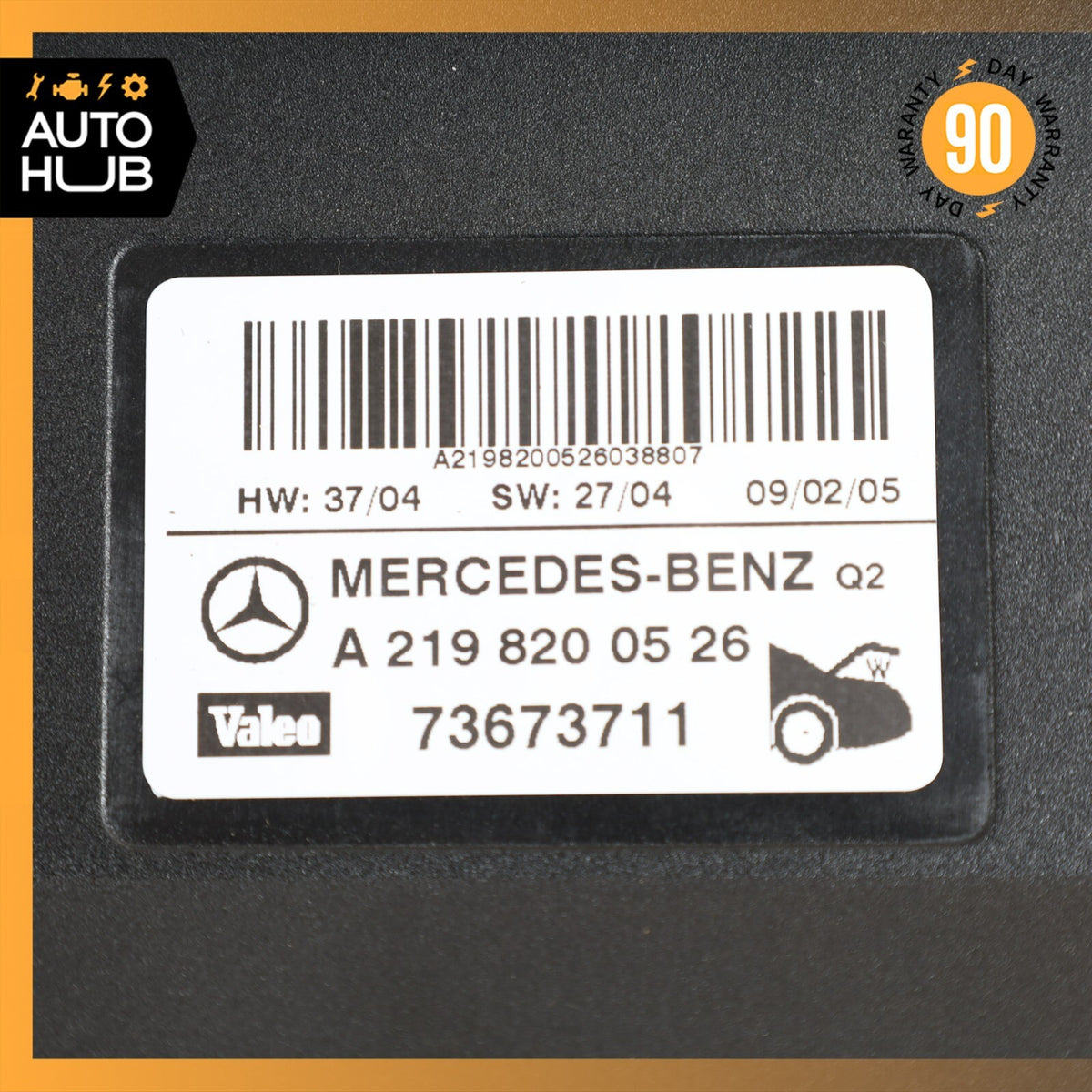 06-11 Mercedes W219 CLS550 CLS55 Trunk Lid Lock Remote Release Control Module - photo 7
