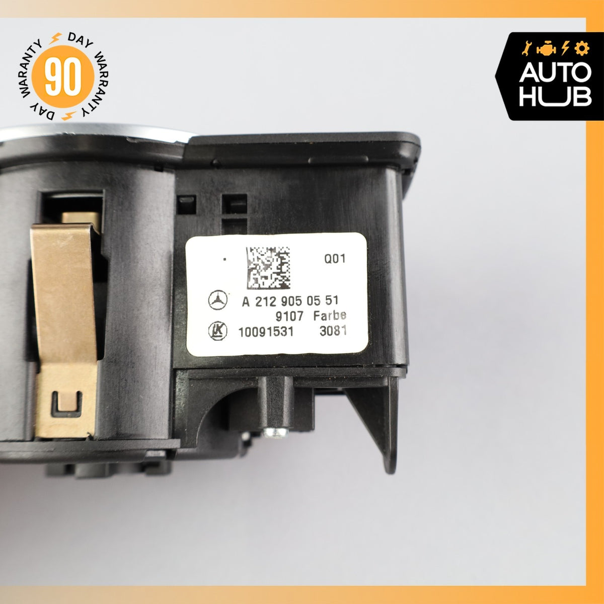 Mercedes W207 E350 SLK350 Headlight Fog Light Switch Control Module OEM - photo 8