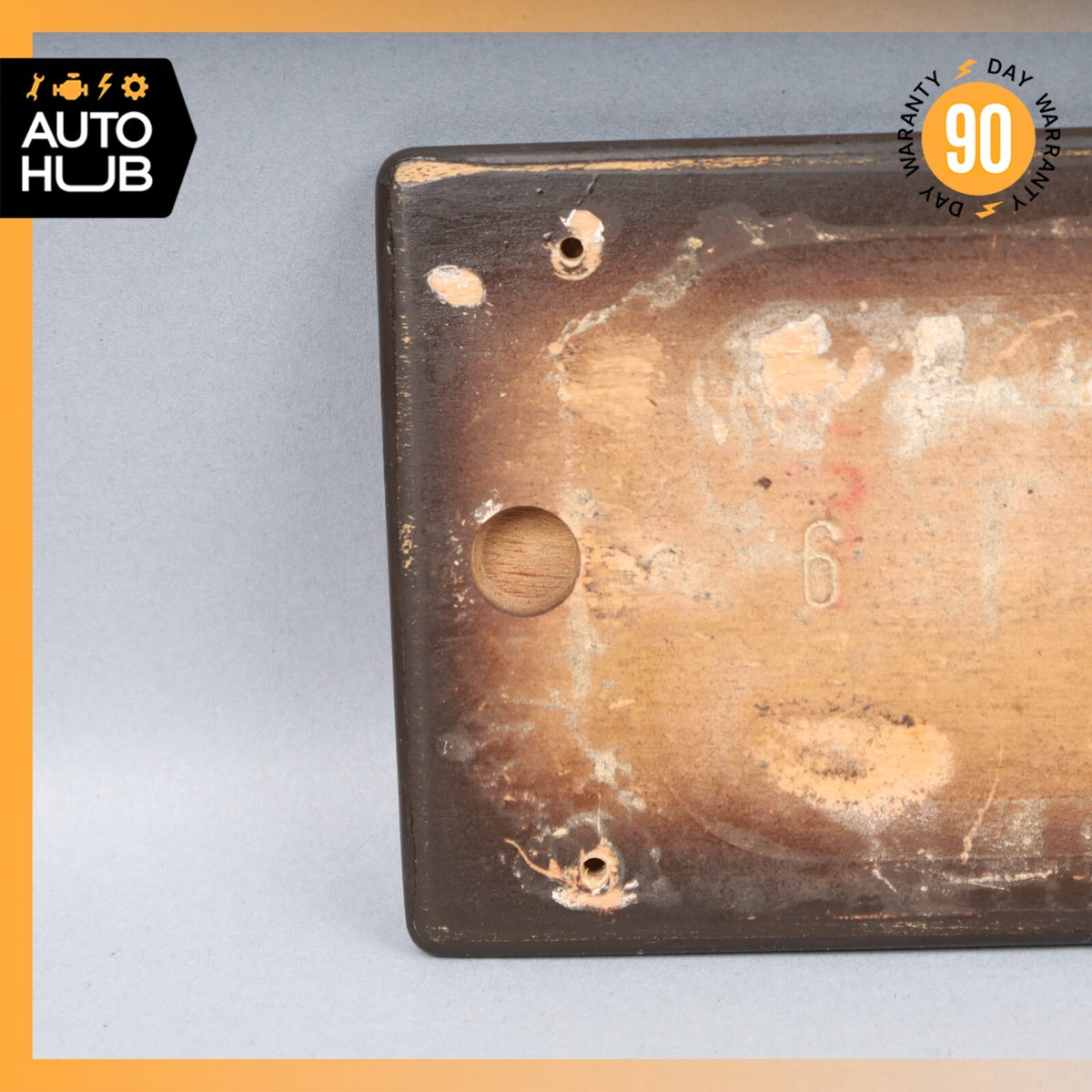 90-02 Mercedes R129 SL320 Ashtray Front Console Storage Trim Wood Cover OEM - photo 8