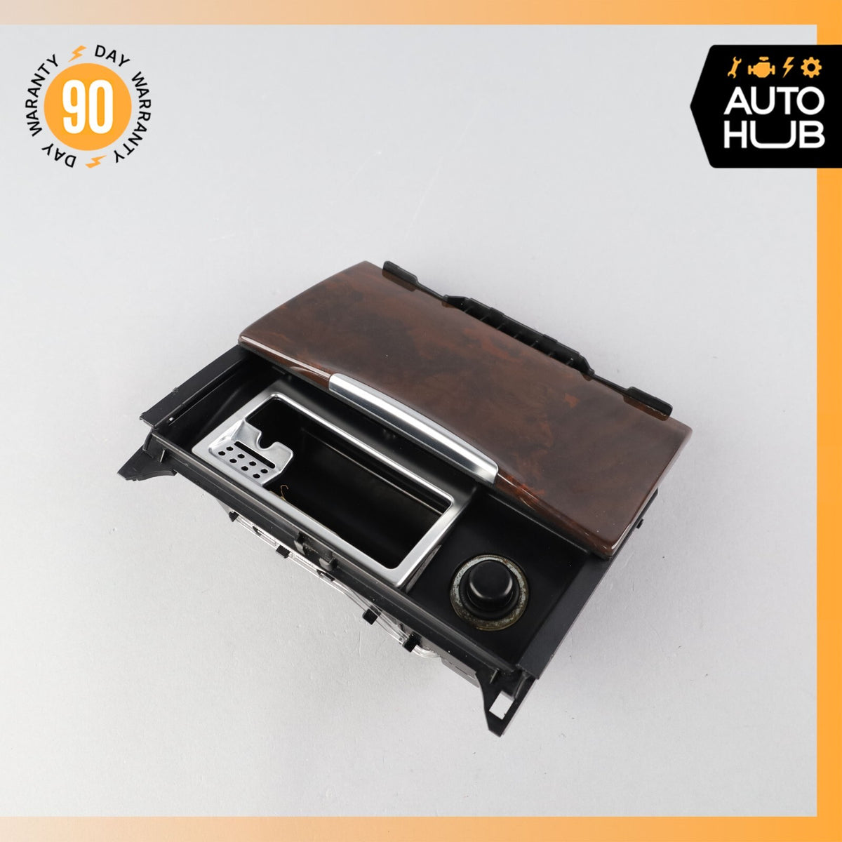 12-18 Mercedes W218 CLS550 CLS63 Ash Tray Ashtray Cup Holder Trim Wood OEM 49k - photo 4