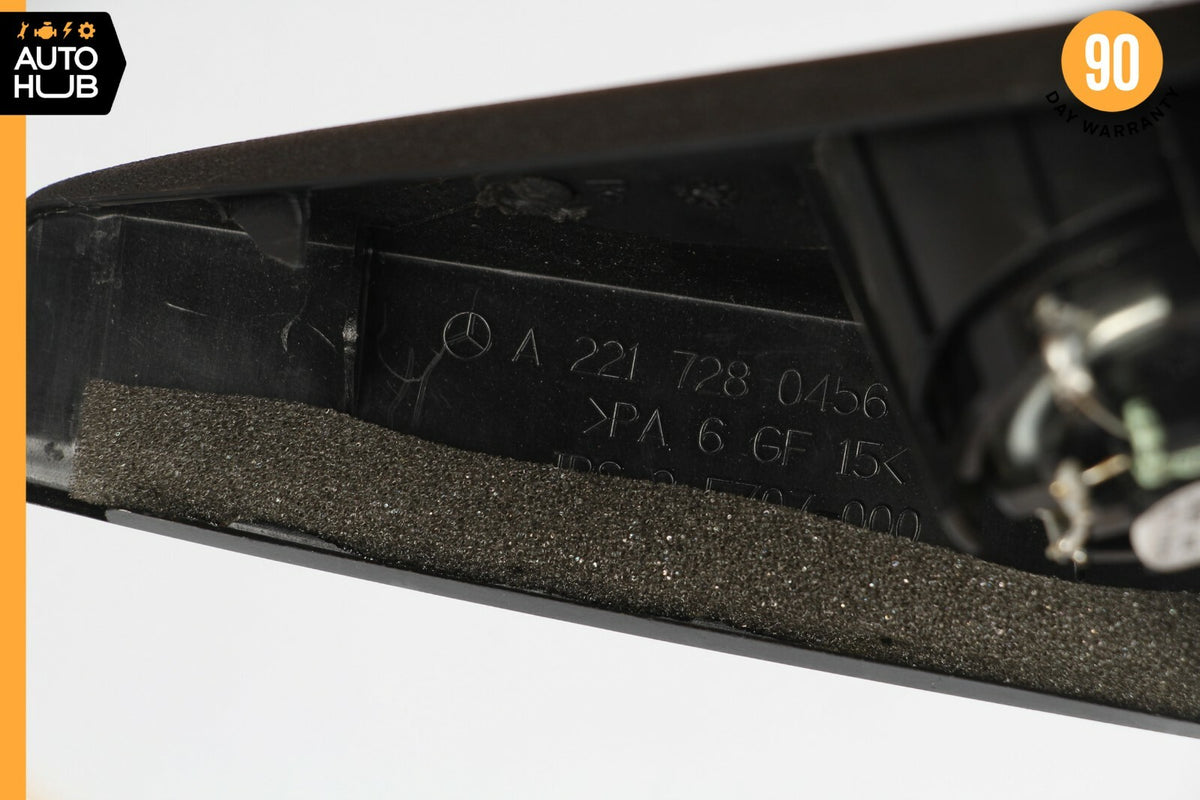 07-13 Mercedes W221 S600 S550 Door Corner Speaker Right Passenger Black OEM - photo 8