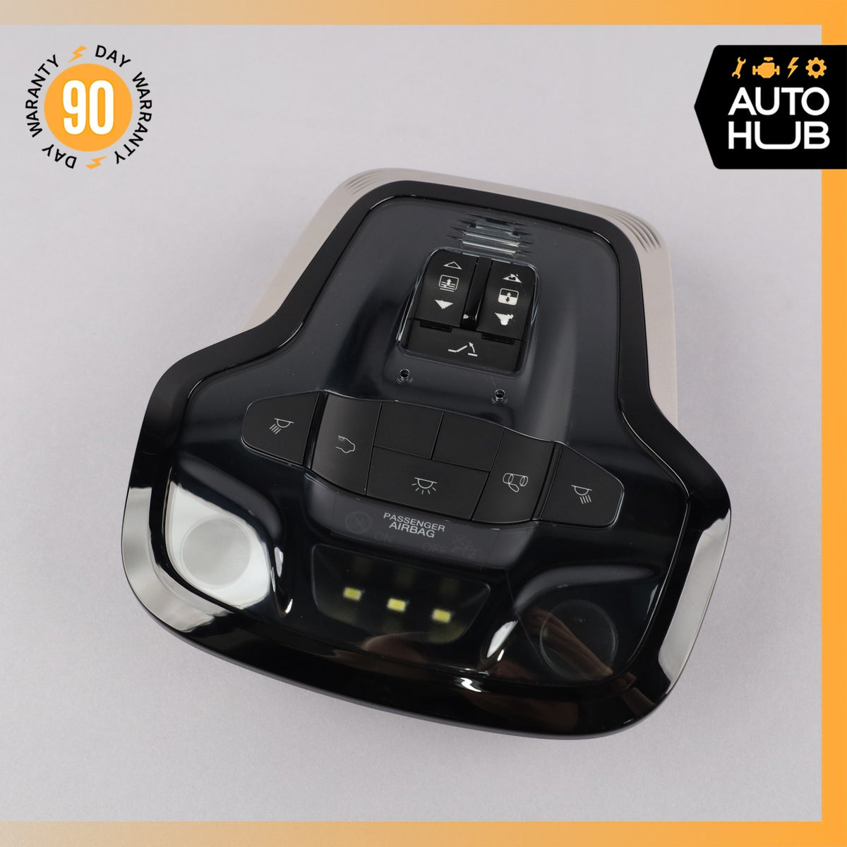 Alfa Romeo 952 Giulia Dome Light Overhead Map Lamp Light Black OEM - photo 2