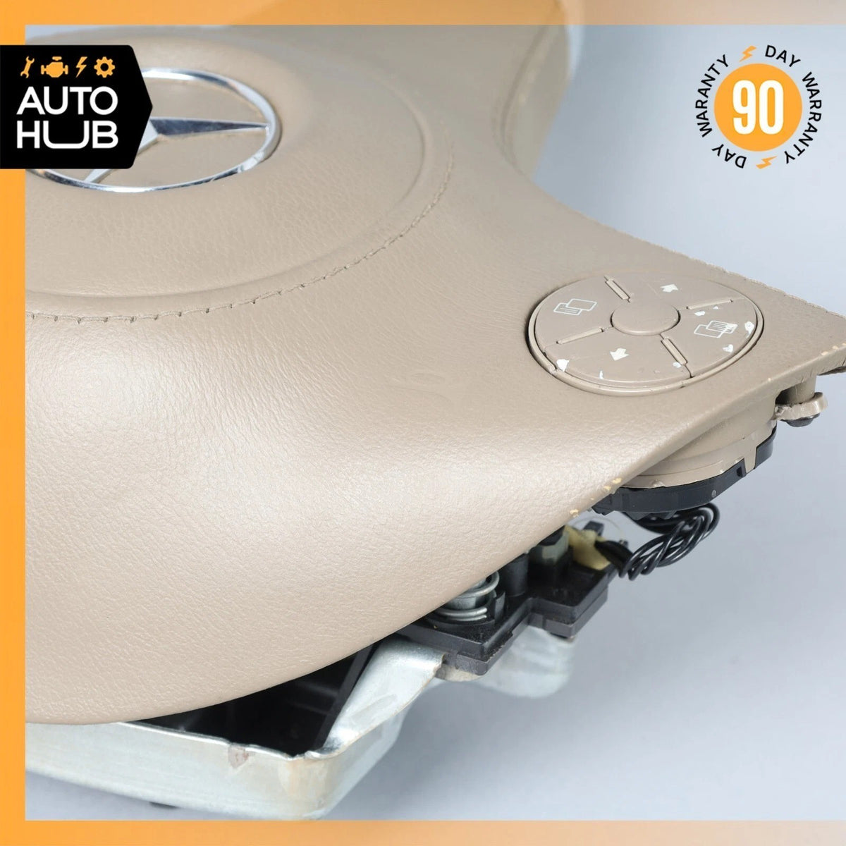 09-11 Mercedes W219 CLS550 CLS63 AMG Steering Wheel Airbag Air Bag Beige OEM - photo 9