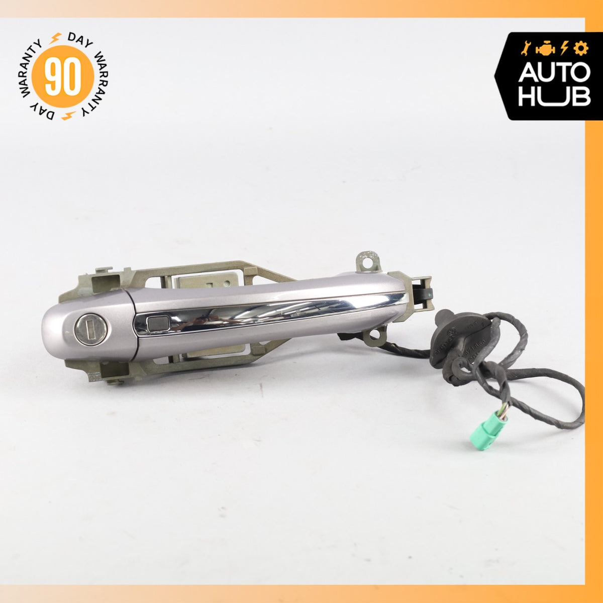 03-13 Bentley Continental GT Flying Spur Left Side Door Handle Keyless Go OEM - photo 2