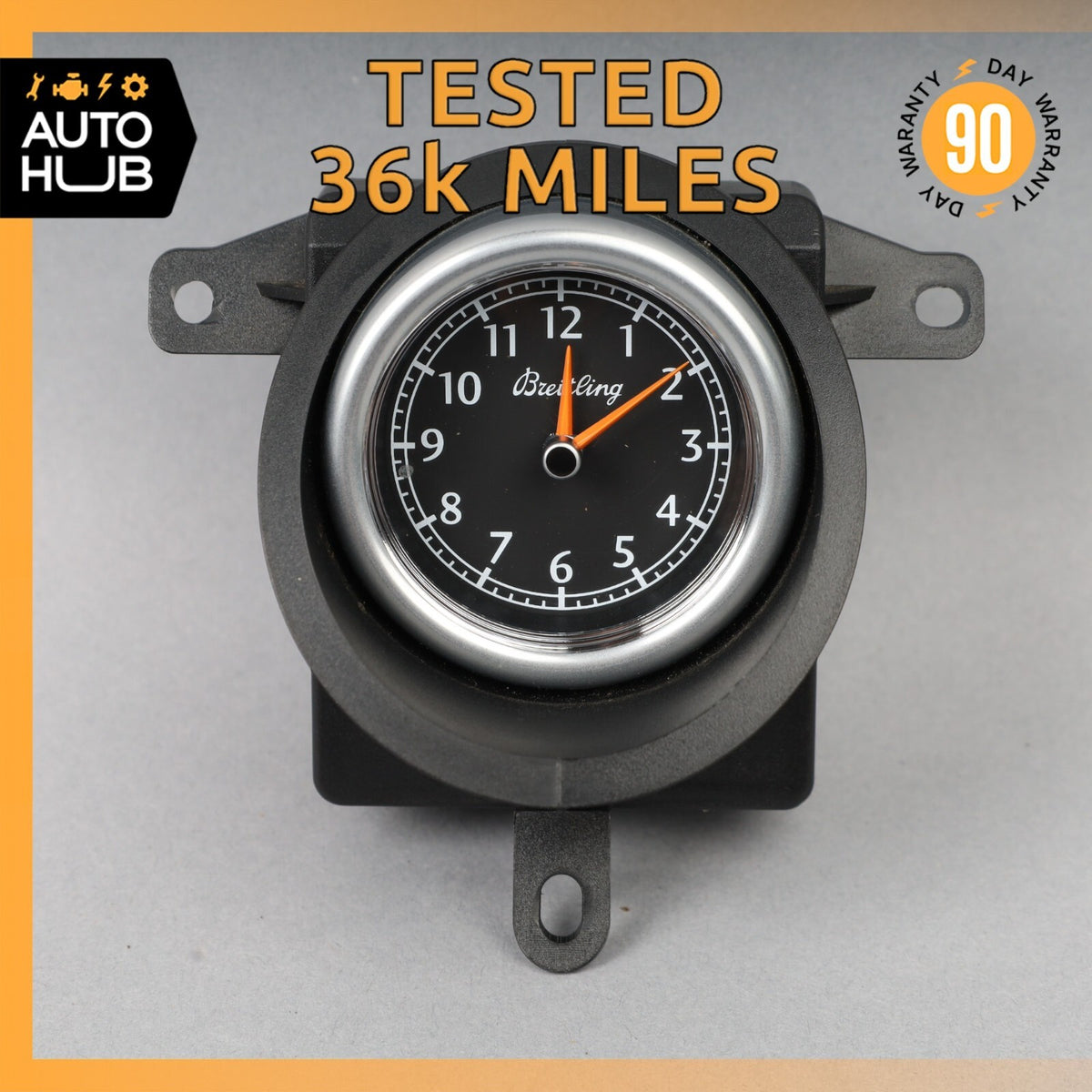 03-13 Bentley Continental GT Flying Spur Center Dashboard Analog Clock OEM 36k - photo 1
