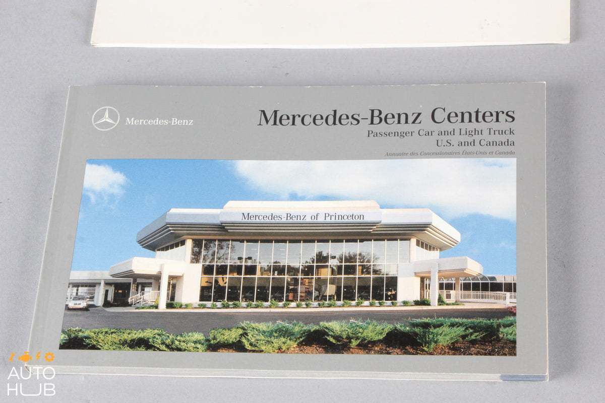 2001 Mercedes-Benz W220 S500 Owner's Operator's Manual Book OEM - photo 6