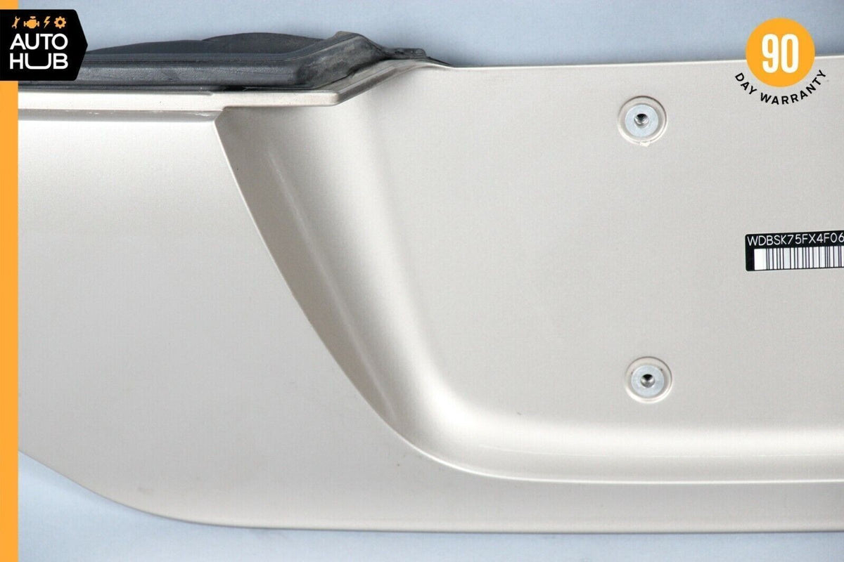03-12 Mercedes R230 SL500 SL550 SL55 AMG Trunk Lid License Plate Holder OEM - photo 2