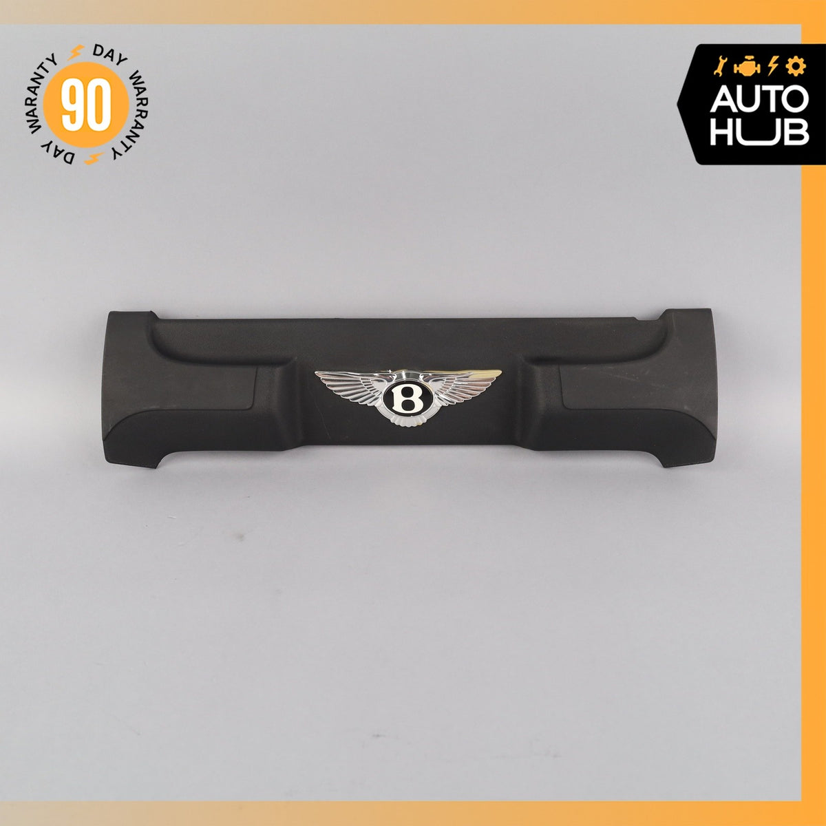 03-13 Bentley Continental GTC GT Speed Rear Engine Cover Plate Trim OEM 43k - photo 3