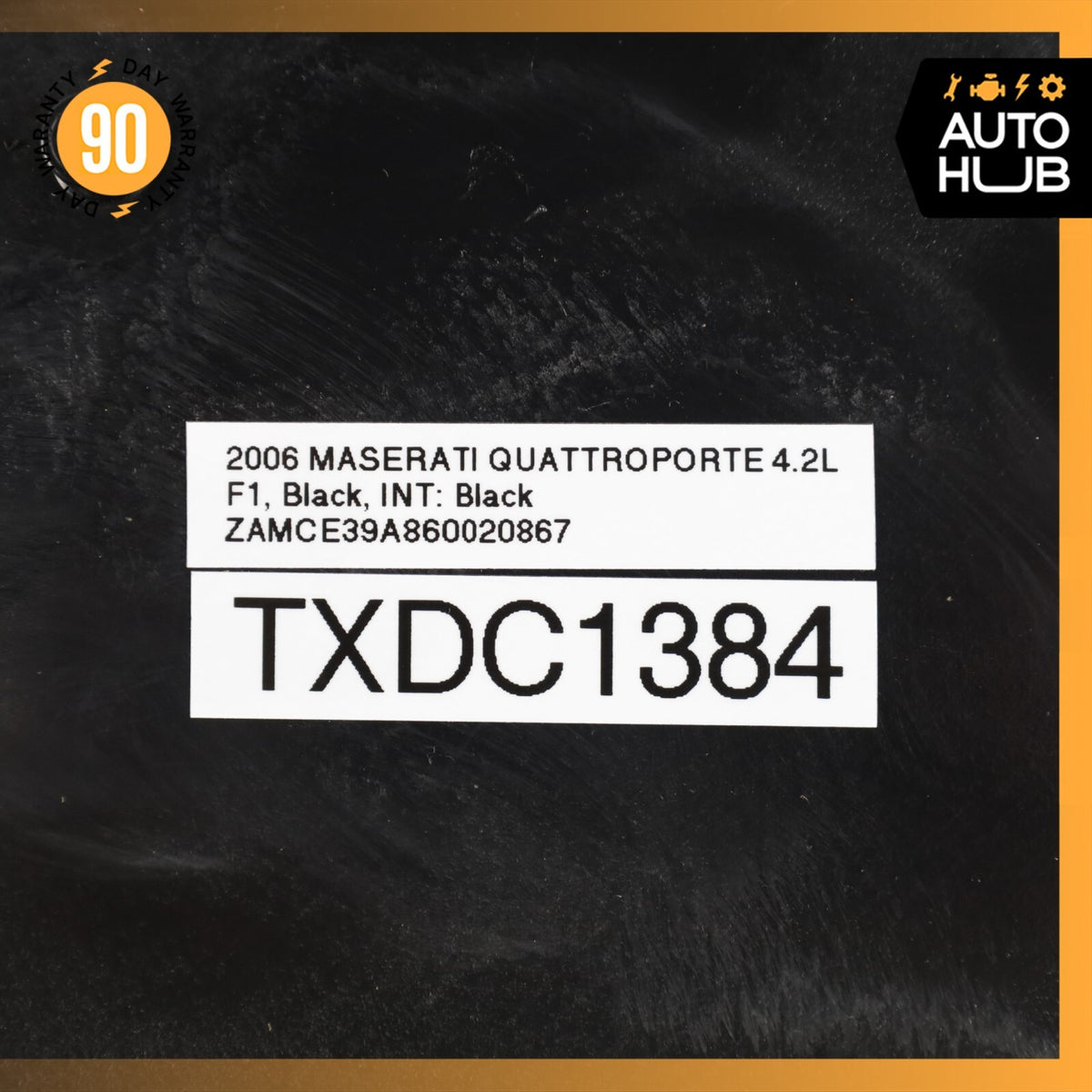03-08 Maserati Quattroporte Back Panel Seat Cover Front Left or Right Side OEM - photo 12