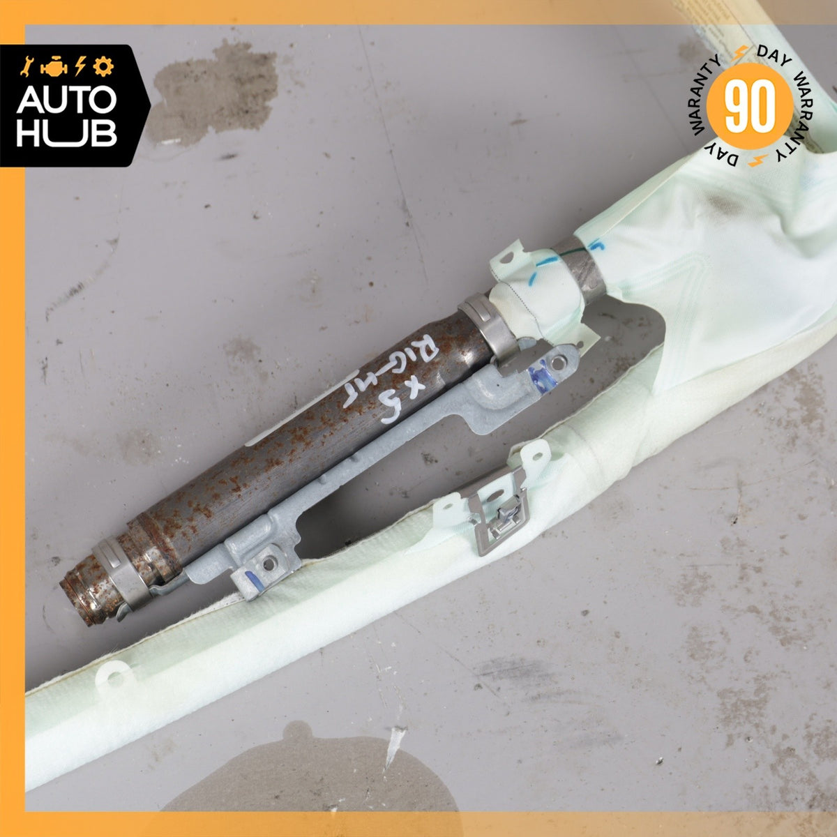 07-13 BMW E70 X5 Roof Curtain Air Bag Right Side OEM - photo 6