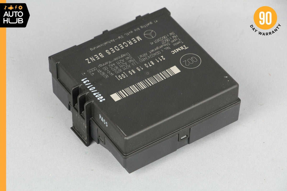 05-09 Mercedes W211 E350 E500 Wagon Trunk Release Opener Control Module OEM - photo 3