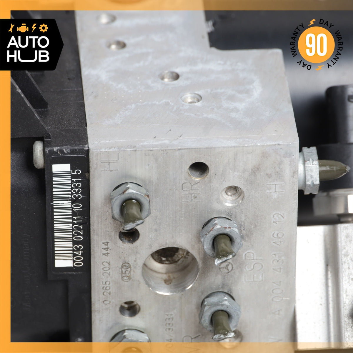 00-06 Mercedes W220 S430 S350 CL55 AMG ABS Anti Lock Brake Pump ESP Module OEM - photo 12