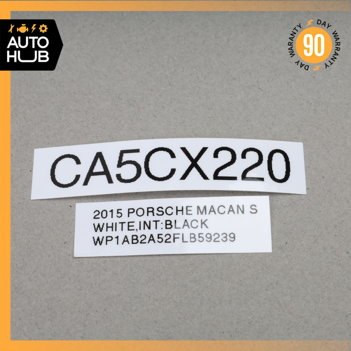 Porsche Macan 95B Headlight Control Switch 7P5941531F OEM - photo 9