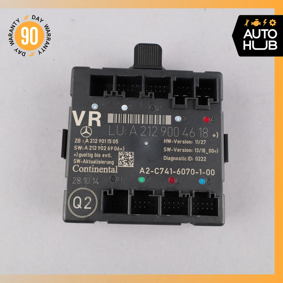 08-18 Mercedes W207 E400 SLK250 Front Right Side Door Control Module OEM - photo 6