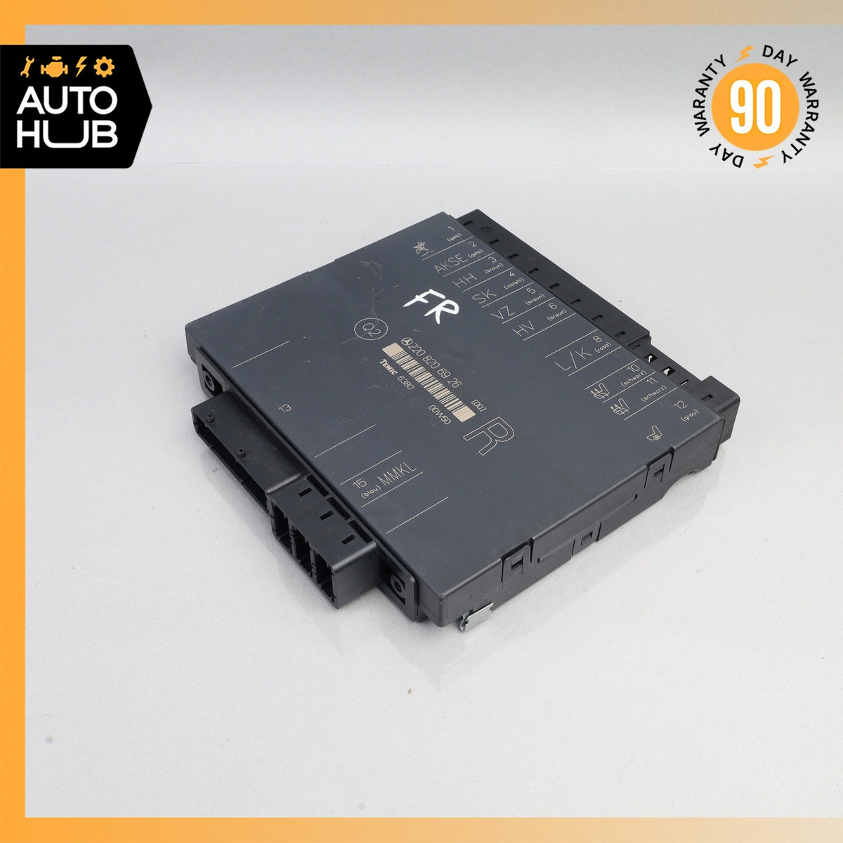 00-02 Mercedes W220 S600 S55 AMG Seat Control Module Front Right OEM - photo 2