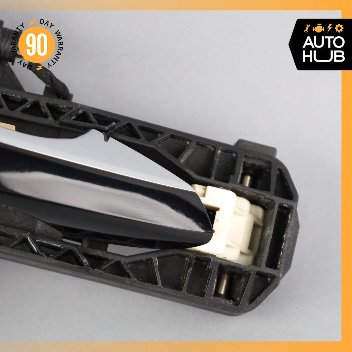 10-17 Mercedes W207 E550 Right Side Exterior Door Handle Keyless Go Black OEM - photo 5