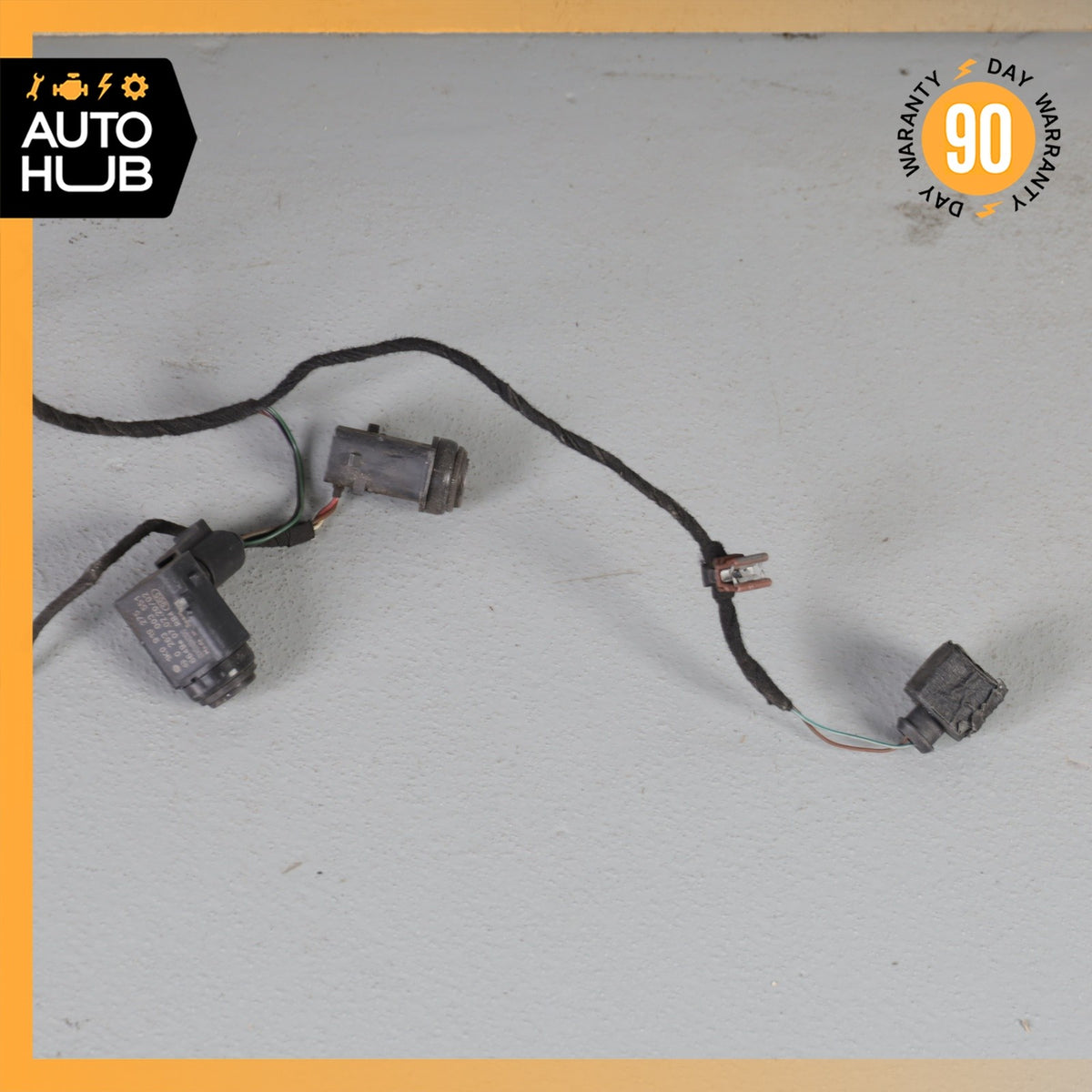 Bentley Continental GTC GT Rear Bumper Parking Sensor Wire Harness PDC OEM 40k - photo 15