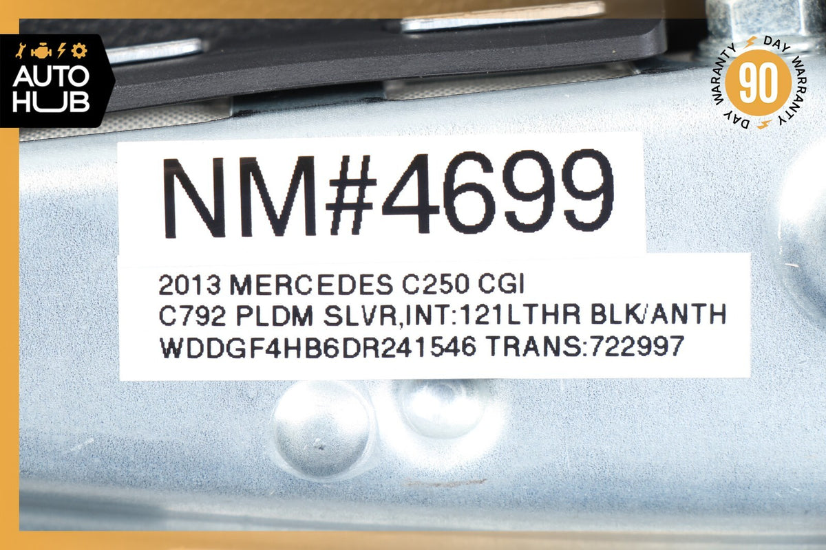 08-15 Mercedes W204 C250 C300 GLK350 Seat Airbag Air Bag SRS Front Right OEM 75k - photo 11